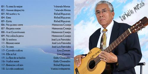 Carátula del CD titulado «Mis canciones». 558.jpg